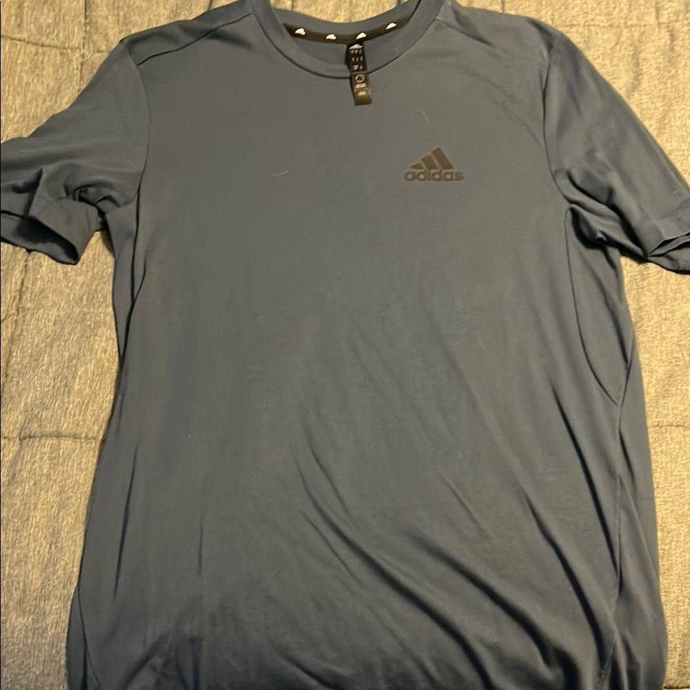 Adidas Men's Blue T-Shirt